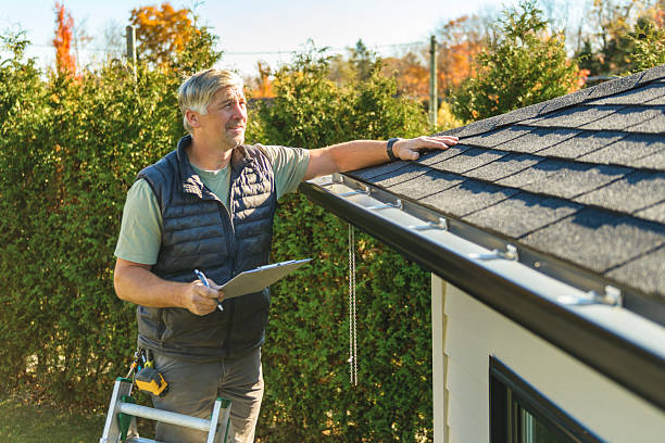 Professional Roofing technician working in Newell, WV